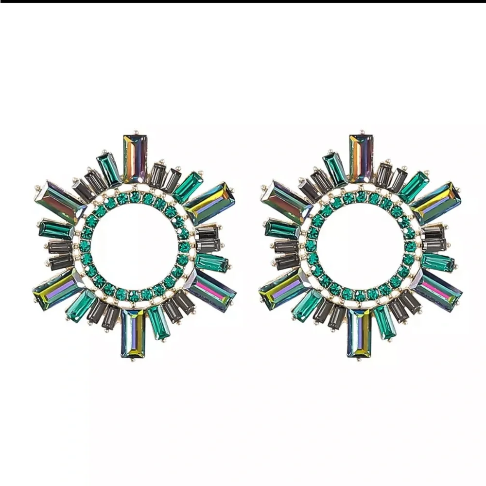 Brand new Green Amina Style earrings
